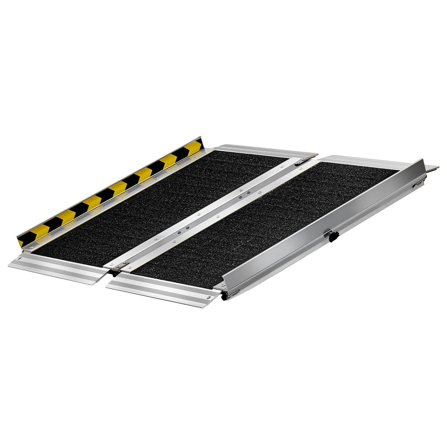 Portable Wheelchair Ramp 2FT Non-Slip Aluminum Folding Handicap Entry Threshold