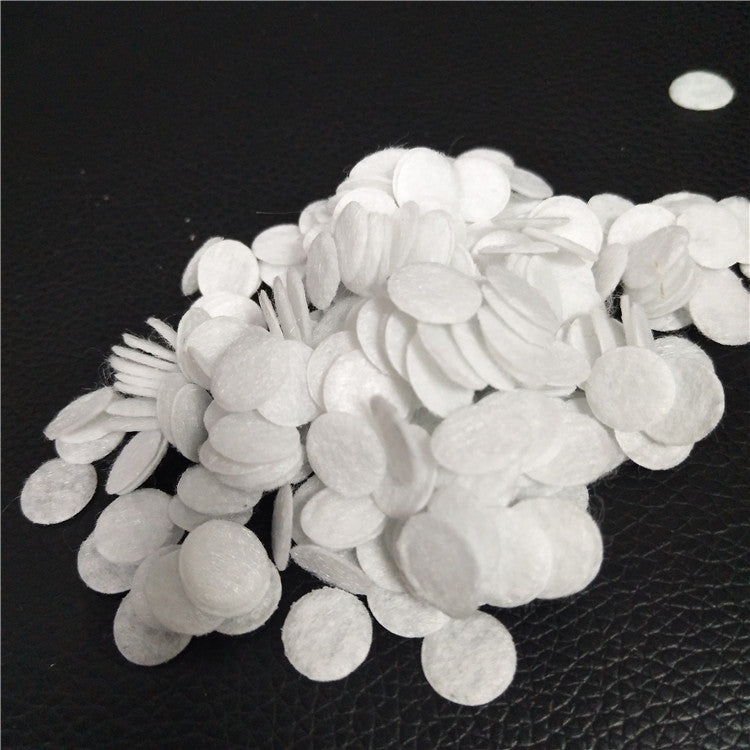 Filter Cotton - White, 1mm Thickness, Pack of 40-50 Pieces
