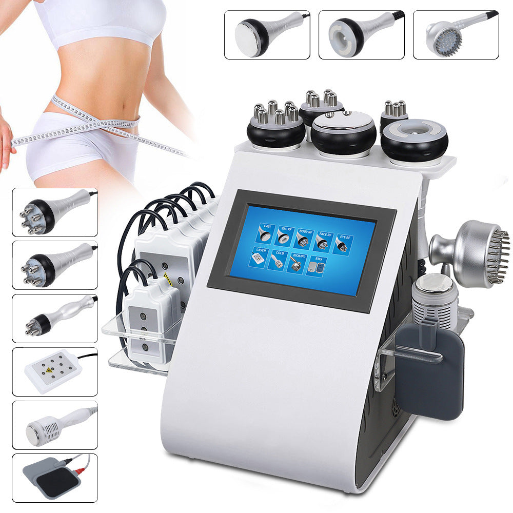 Nine-in-One Ultrasonic Vacuum Negative Pressure Skin Care Device for Facial Cleansing