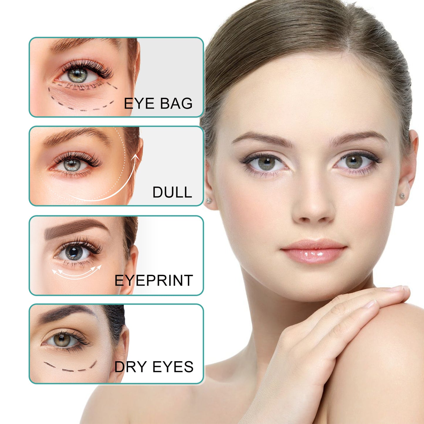 Anti-Aging Eye Gel for Dark Circles, Puffiness, and Fine Lines