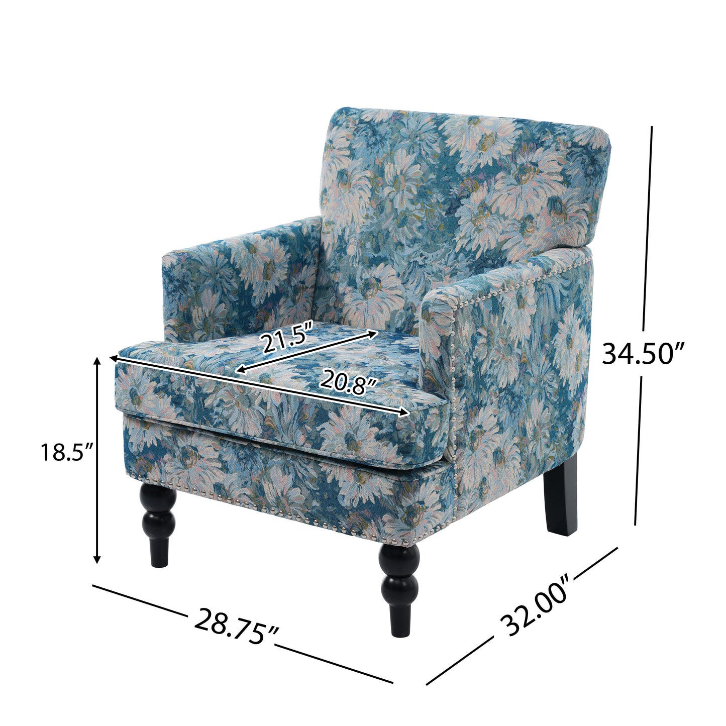 HARRISON TUFTED CLUB CHAIR