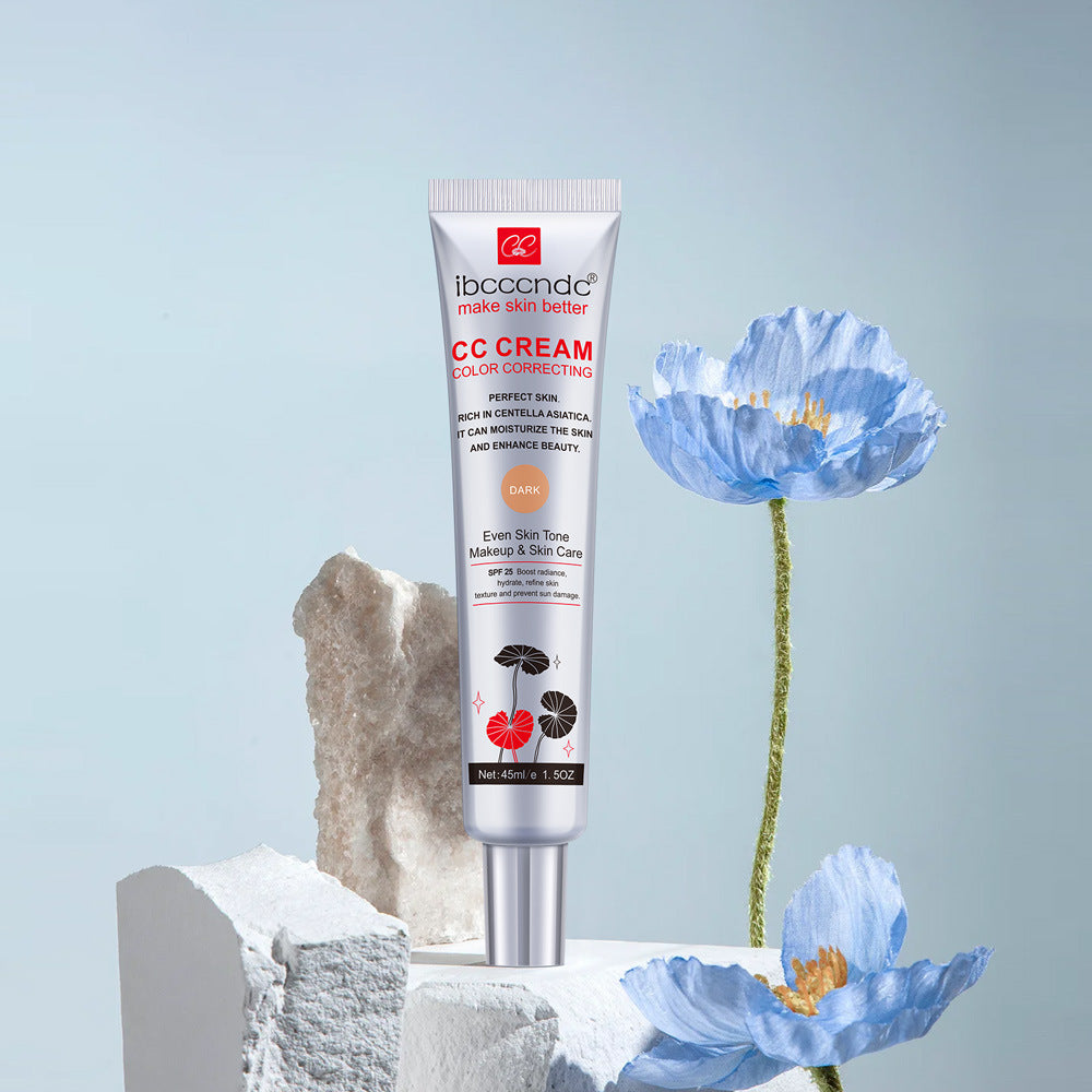 Color Correcting CC Cream with Centella Asiatica - Moisturizing Makeup Base