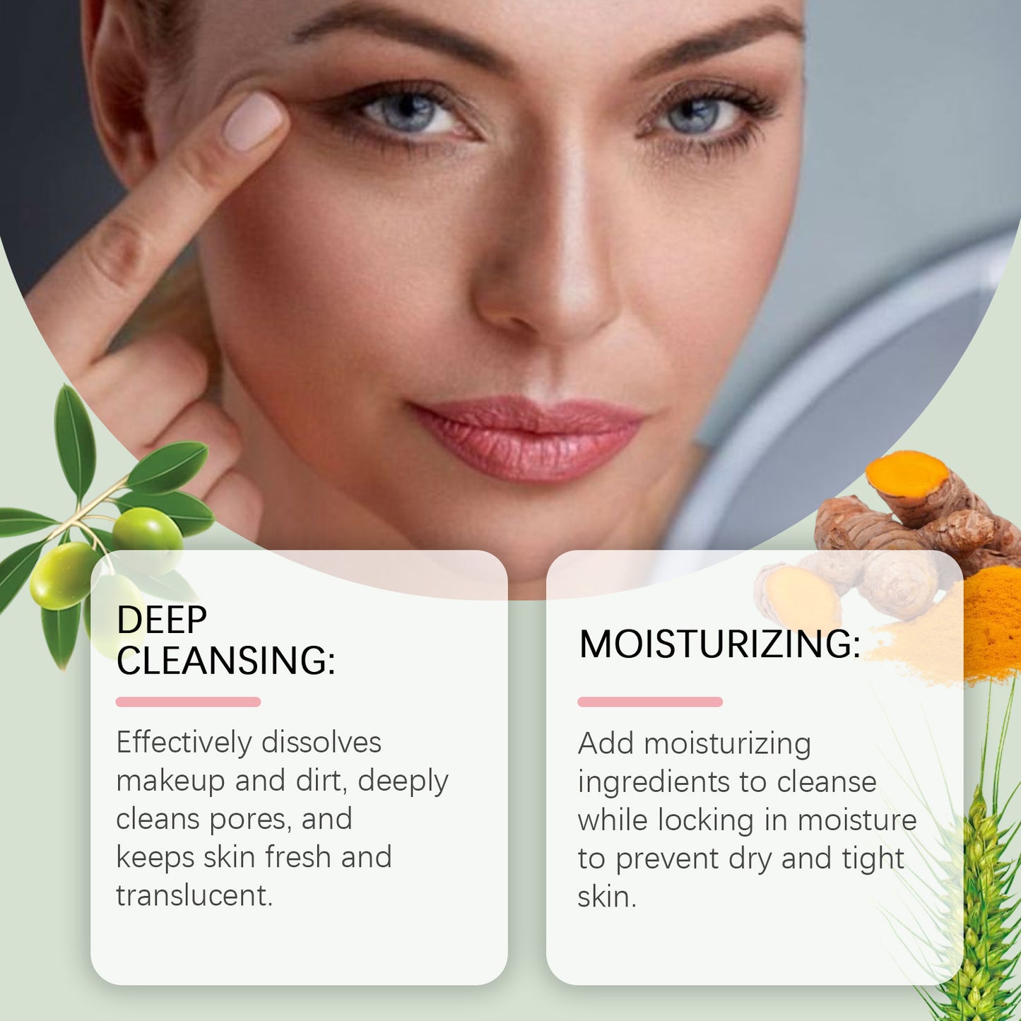 Gentle Cleansing Oil for Face 100ml - Makeup Remover & Skin Care