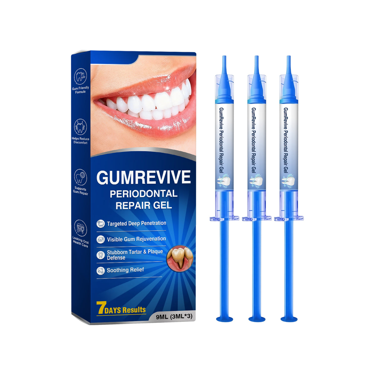 Tooth Repair Gel - Gum Care Essence 9ml (3-Pack)