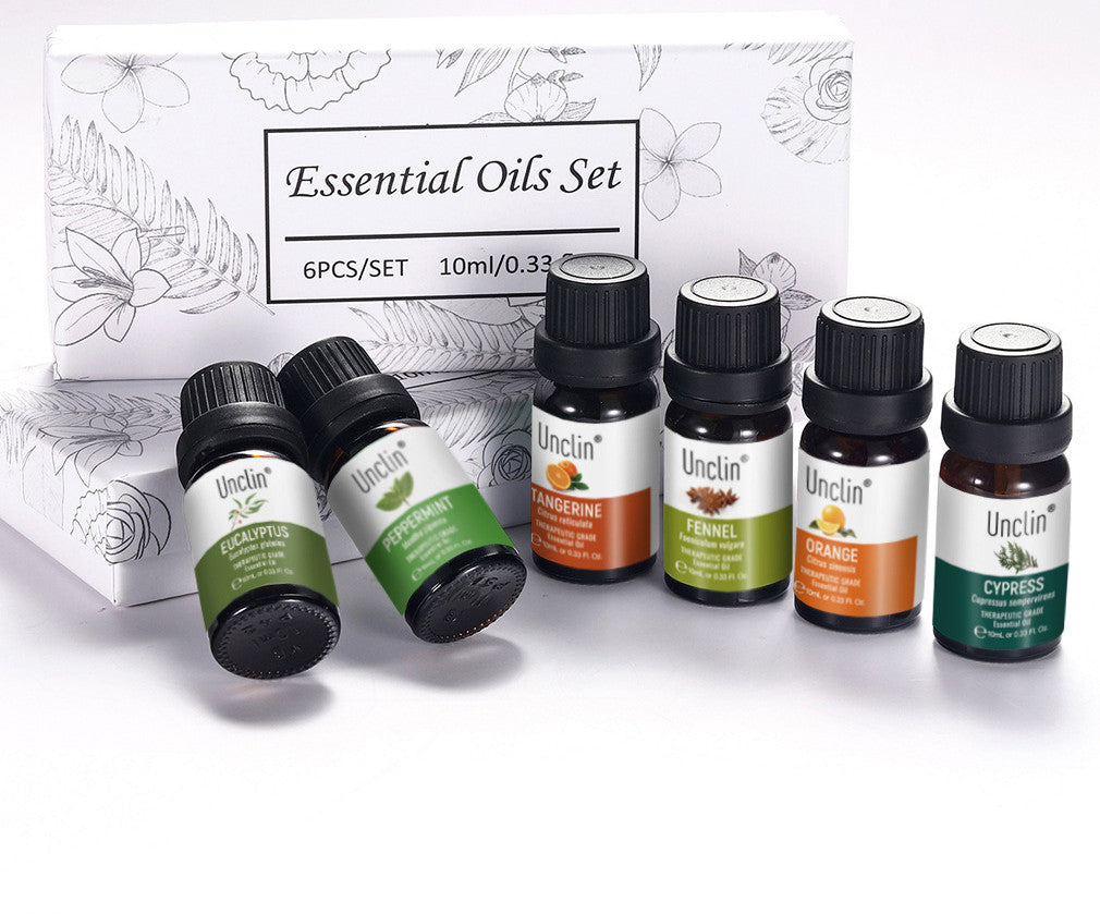 Essential Oil Set - 6 Piece, 10ml Each