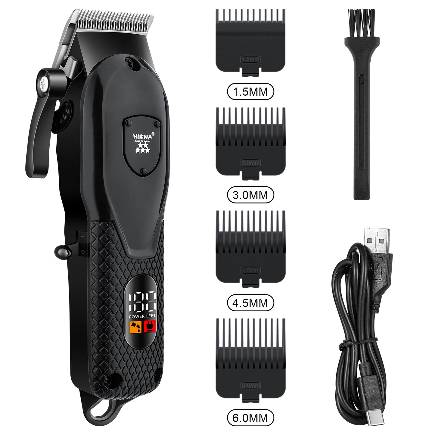 Retro Electric Barber Razor Set for Hair & Skin Grooming