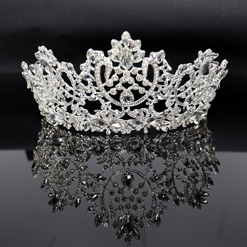 Vintage Plum Blossom Bridal Headdress with Rhinestones