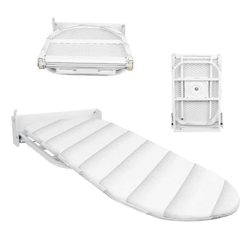 Retractable Wall-Mounted Ironing Board with Swivel Lid - Modern Home Storage