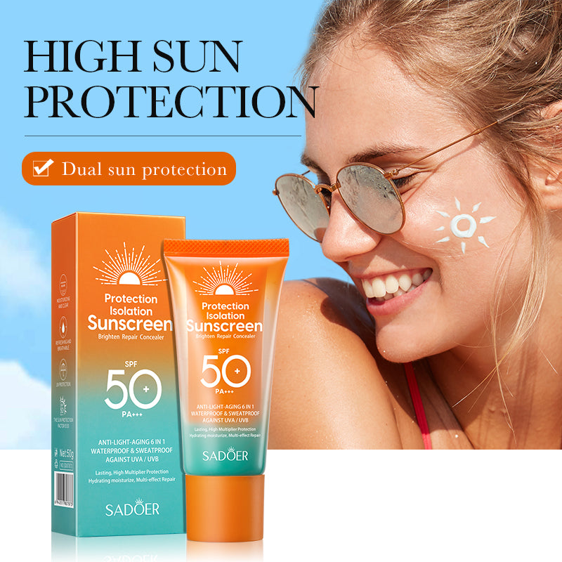 Dual-Tube Repairing Sunscreen SPF 50 - 50g
