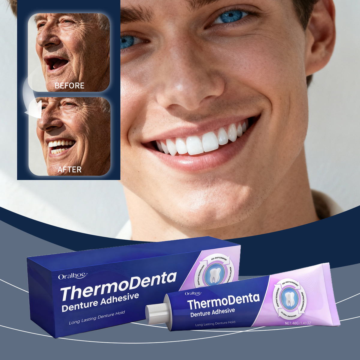 Permanent Denture Adhesive 40g