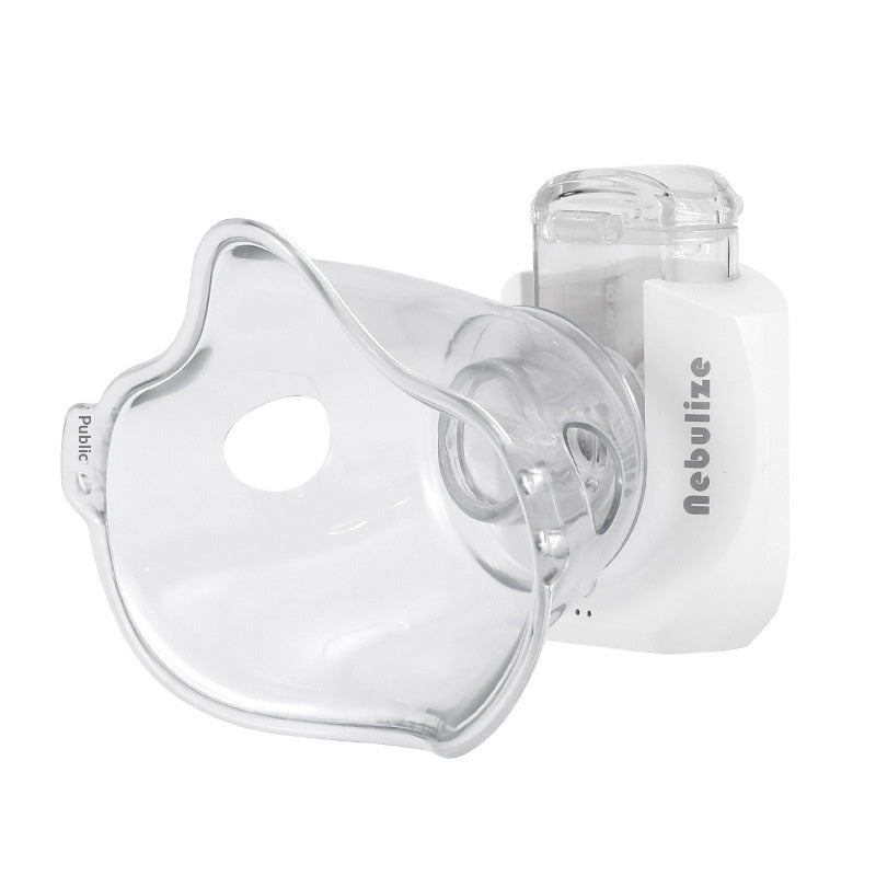 Portable Ultrasonic Nebulizer Mesh Inhaler Device Black