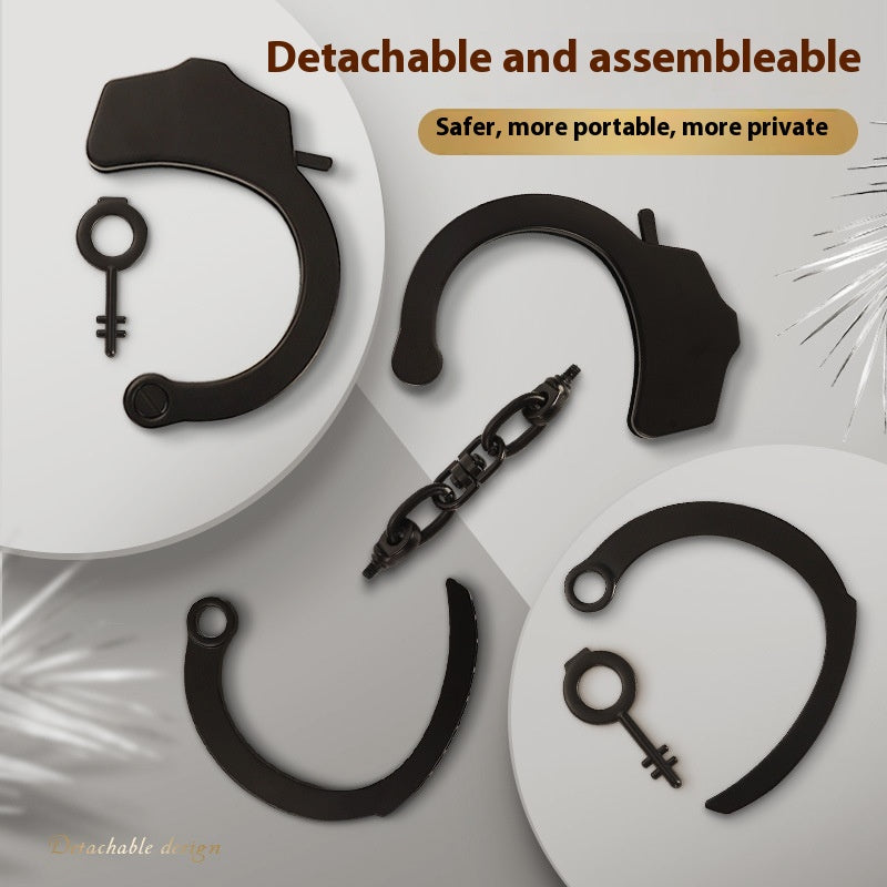 Alloy Bracelet Toy for Adults - Black and Silver Variants