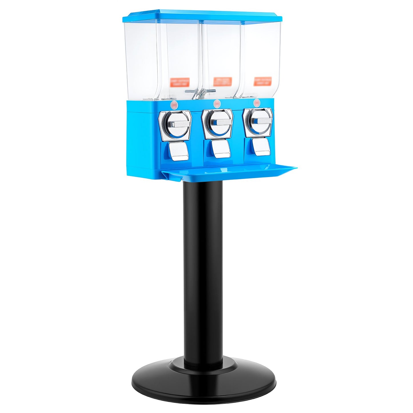 Vintage Candy Vending Machine with Stand and Cash Box - Gumball & Candy Dispenser