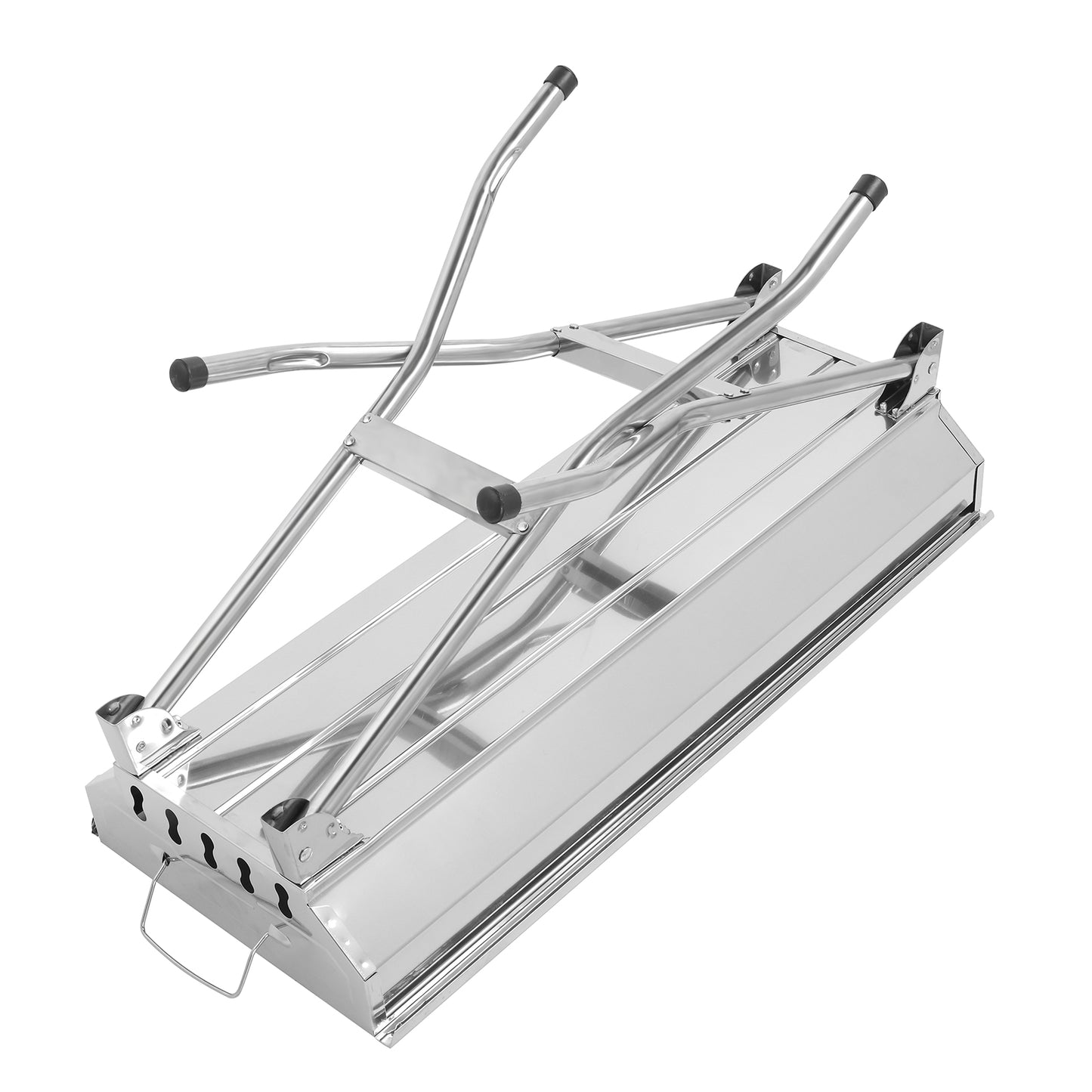 Portable Stainless Steel Barbecue Grill - 100x31x71cm