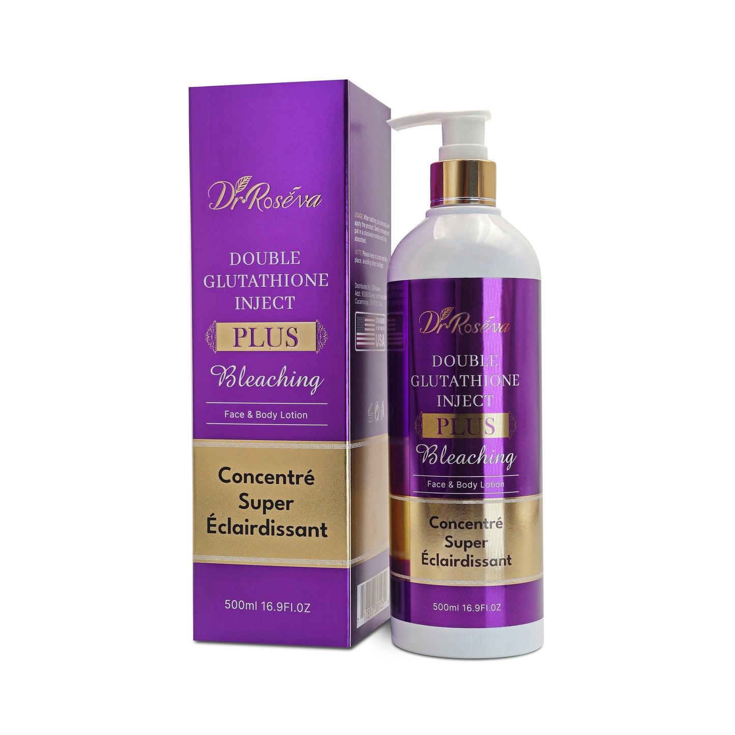 Brightening Body Lotion with Glutathione - 500ml All Skin Types