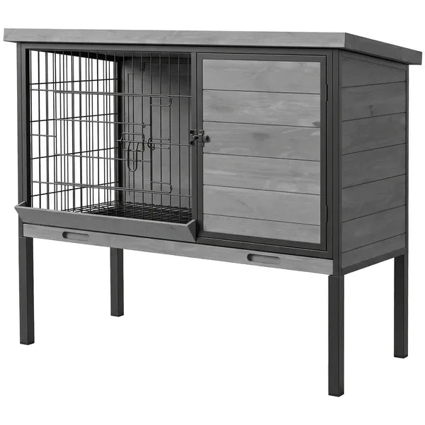 Small Animal Playpen Cage with Resting Area and Accessories