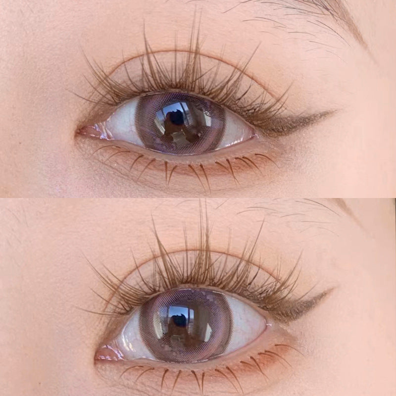 False Eyelashes Caramel Guppy 6 Rows Natural Long Style for Eye Makeup