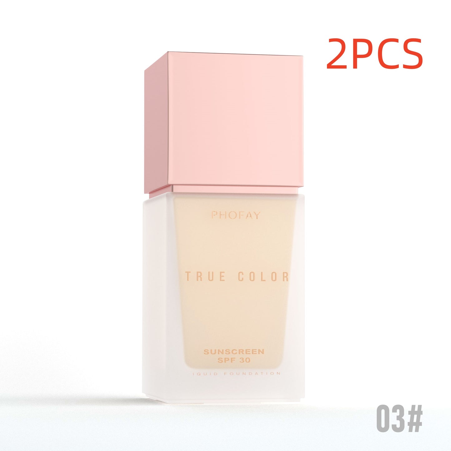 Matte Liquid Foundation with SPF 30 Sunscreen Protection