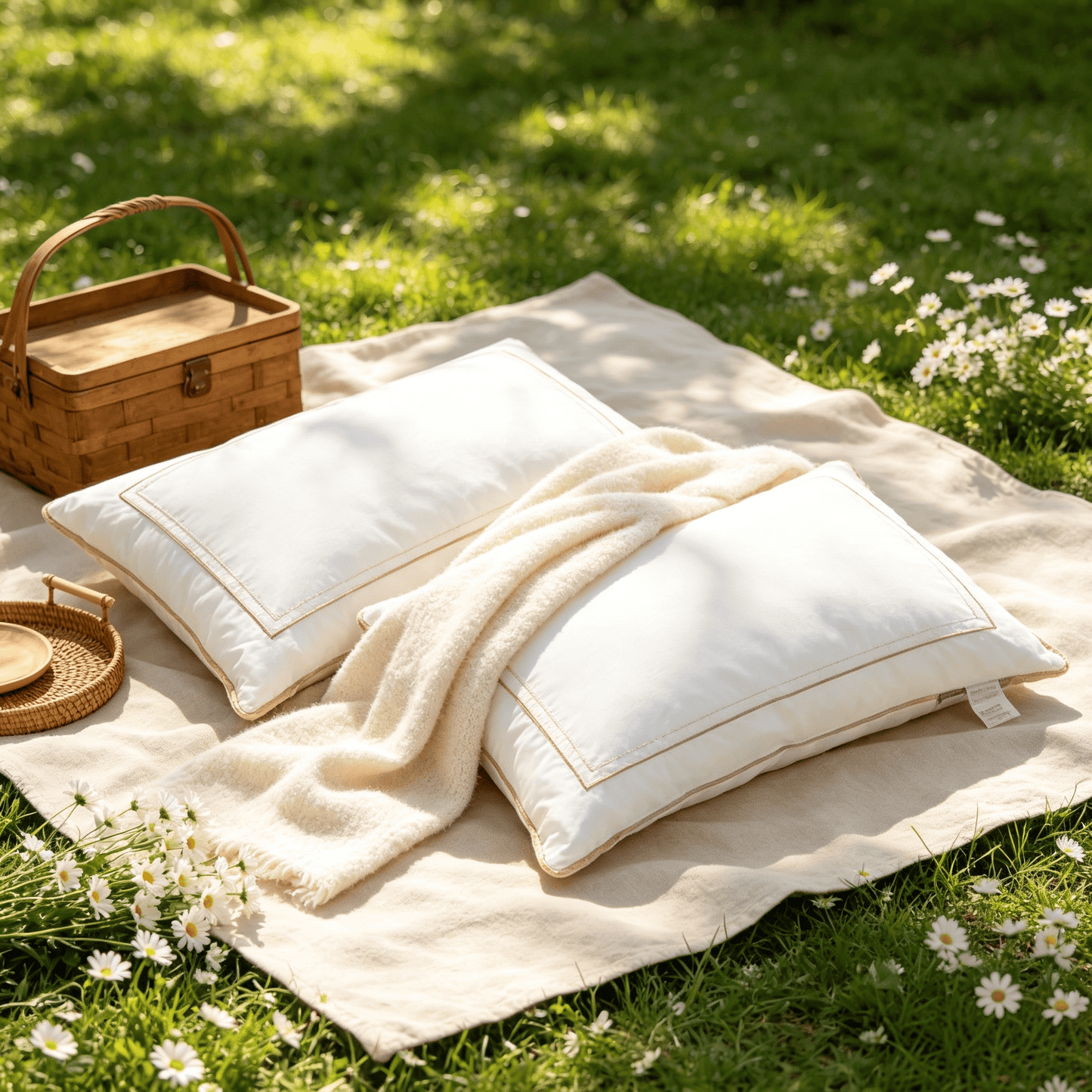 Premium All Season Pillows - Set of 2 Soft Hotel Style