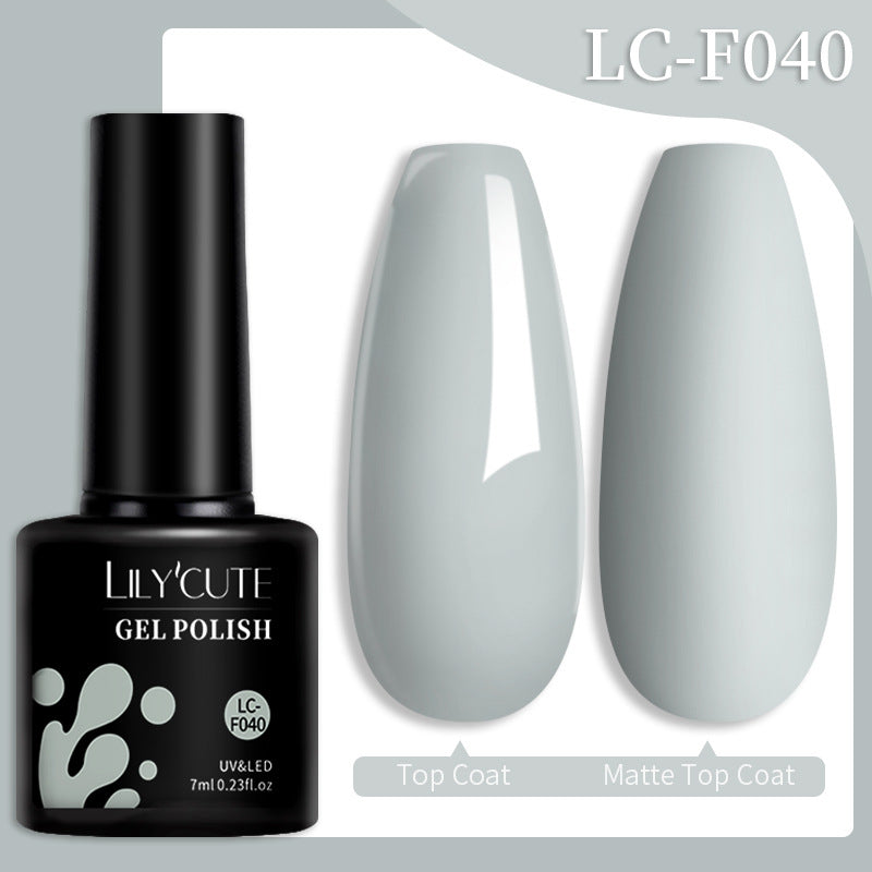 Colored Glitter Nail Glue Set for Nail Art - Waterproof & Non-Flushing