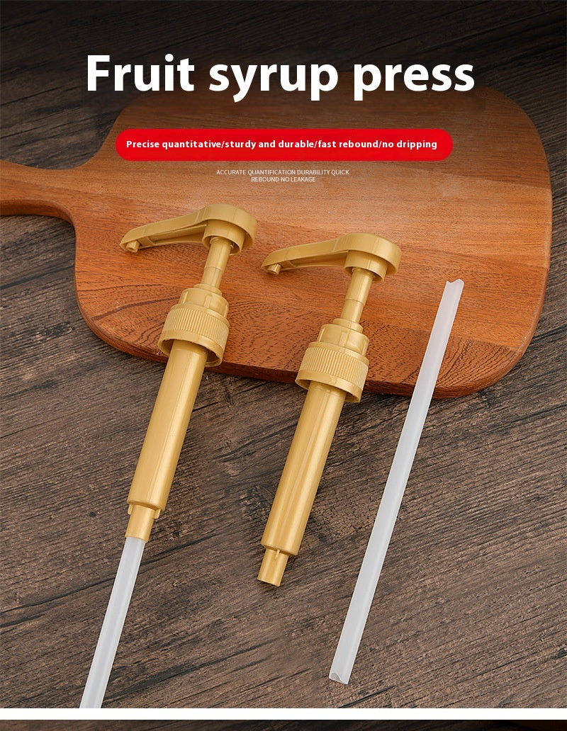 Universal Syrup Pressure Nozzle for Home & Garden - Yellow 5CC/10CC