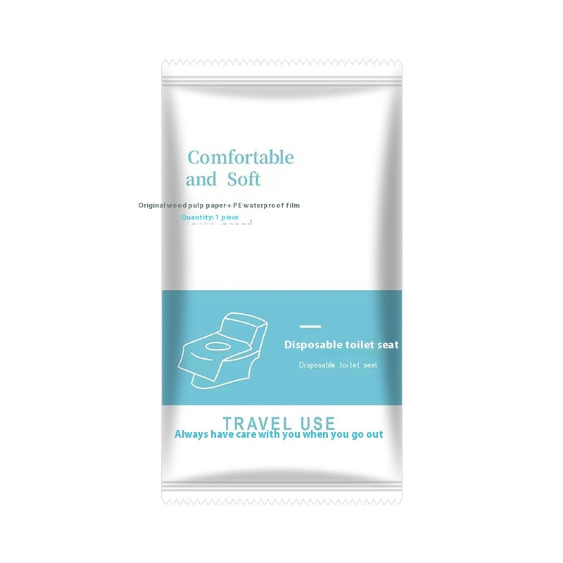 Disposable Toilet Seat Cover Thickened Travel Toilet Mat - Multiple Colors