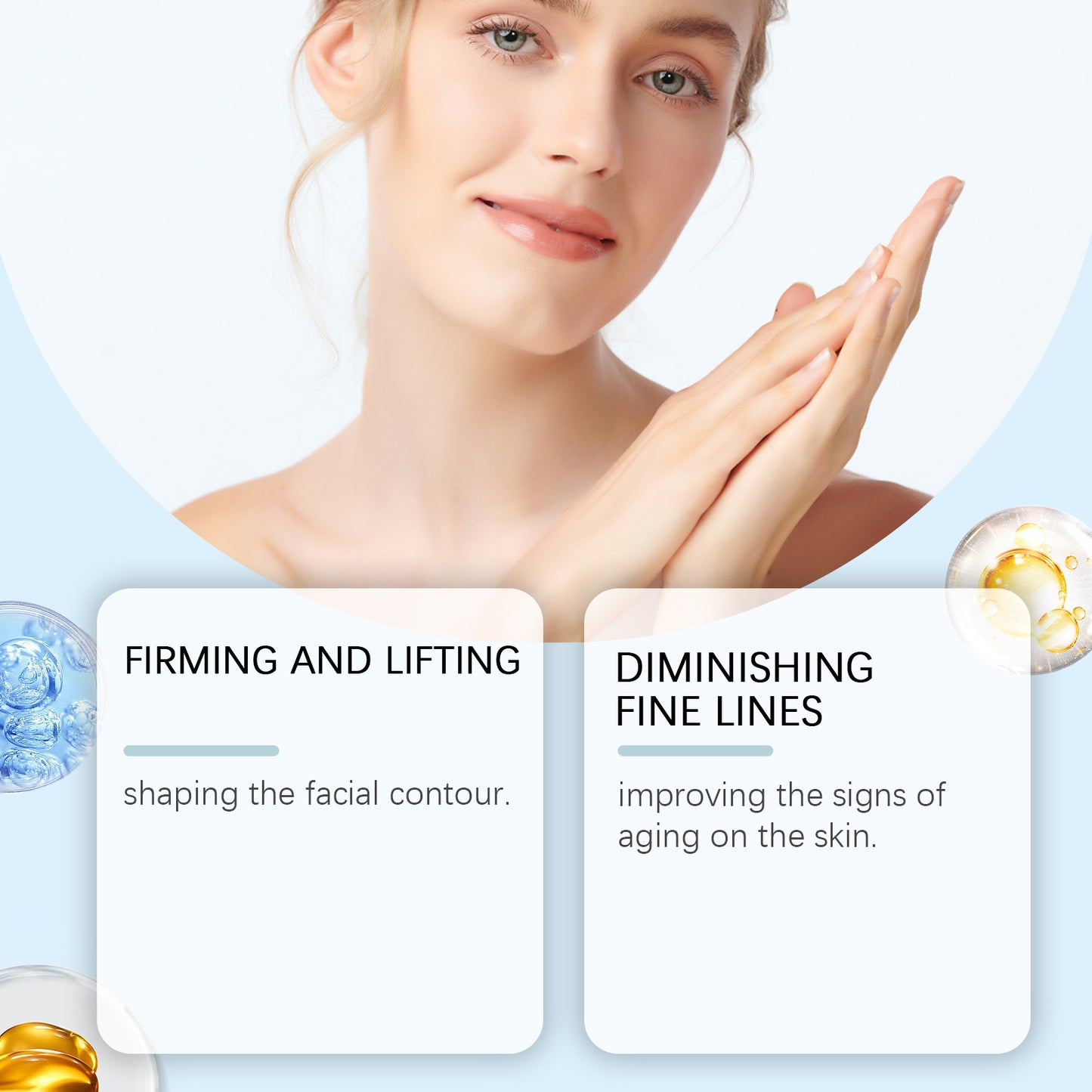 Firming V-Line Chin Mask with Hyaluronic Acid & Collagen - 1 Piece
