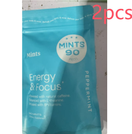 Mint Energy Caffeine Tablets