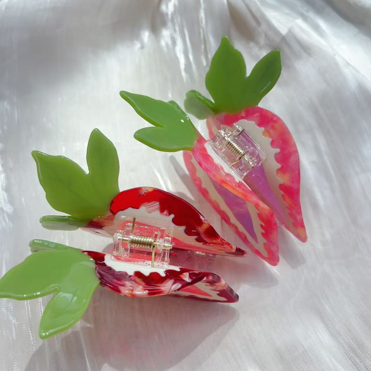 Strawberry Hairpin for Girls