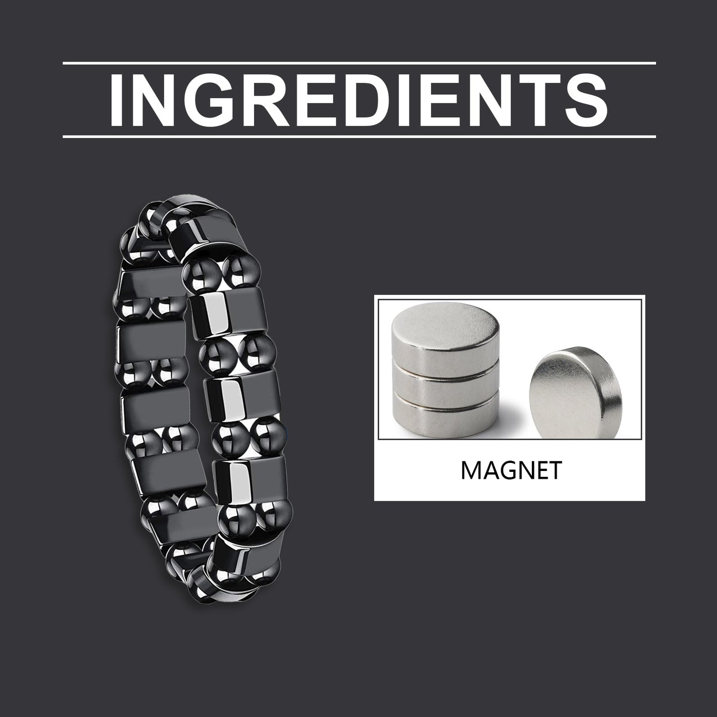 Magnetic Therapy Wristband for Metabolism and Wellness Support