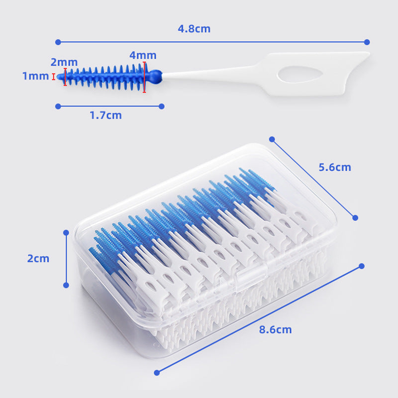 Soft Silicone Adaptive Interdental Brush