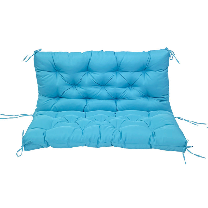 Outdoor Swing Cushions 2-3 Seater Waterproof Bench Pad with Anti-Slip Straps - Multiple Colors