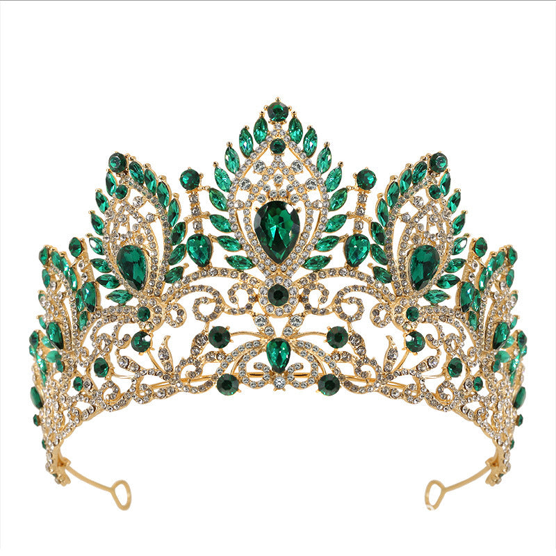 Crystal Crown Hair Accessory for Bridal and Wedding Hairstyles