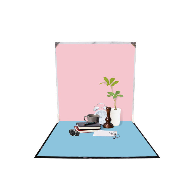 Plastic Triangle Corner Clip - Background Plate & Paper Organizer