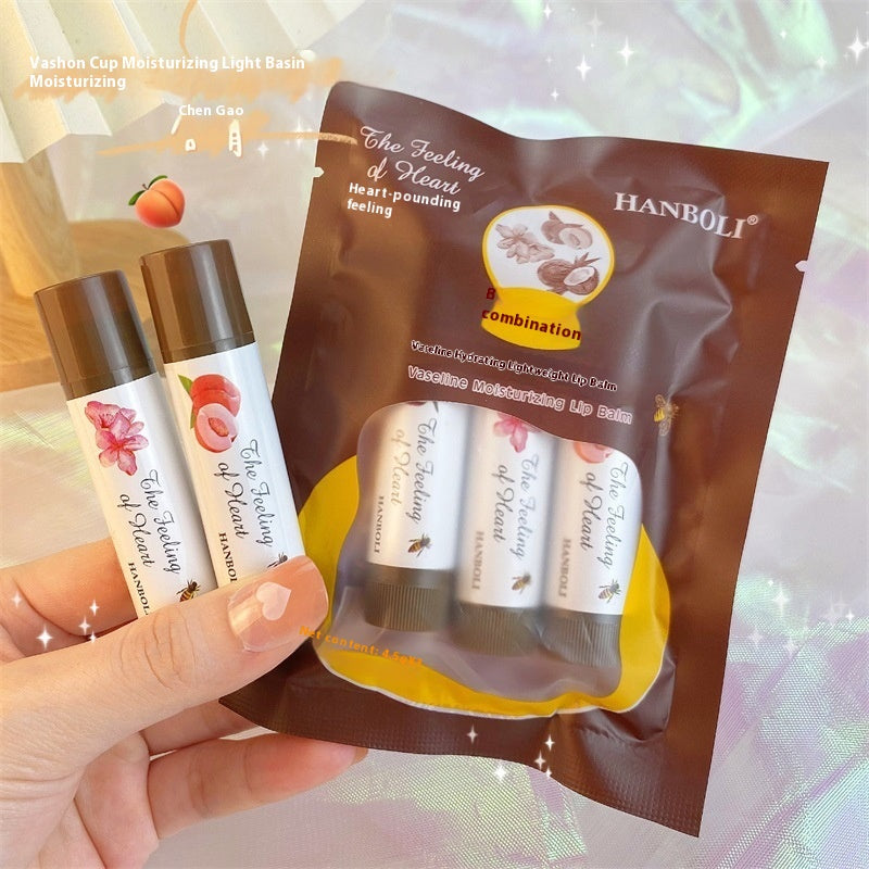 Fruit Flavored Lip Balm Set - Moisturizing & Nourishing Lip Care 4G