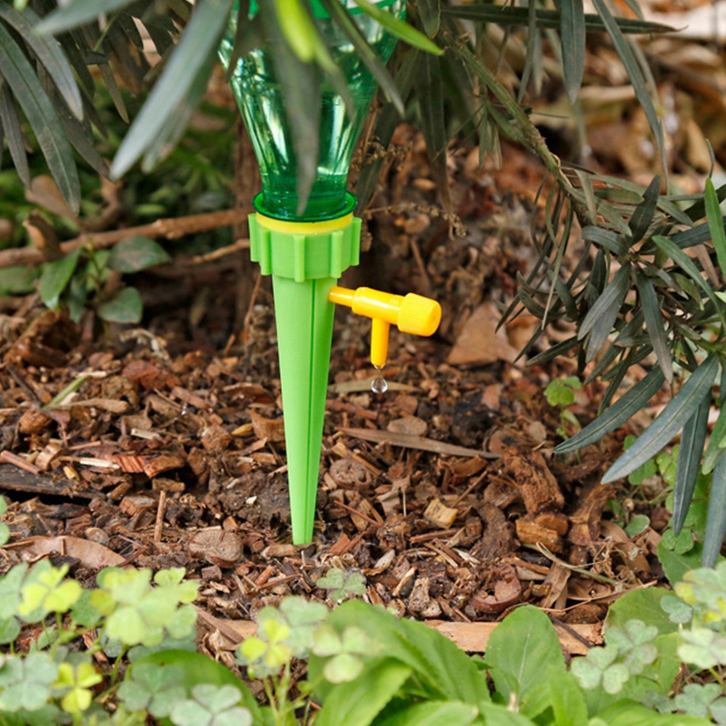 Self Watering Plant Spikes Set - Automatic Drip Irrigation for Indoor & Outdoor Plants