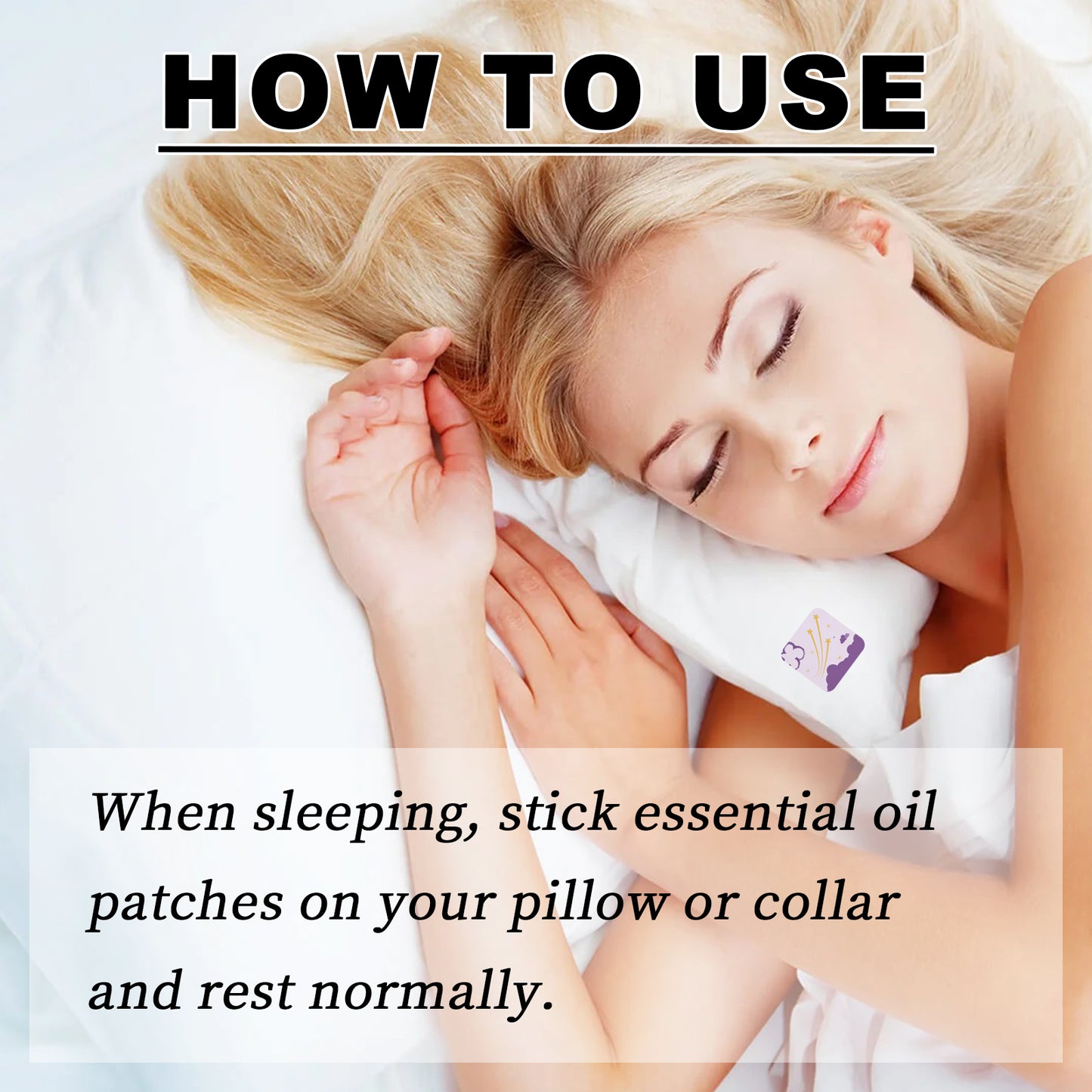 Essential Oil Sleep Patch for Relaxation and Better Sleep Quality