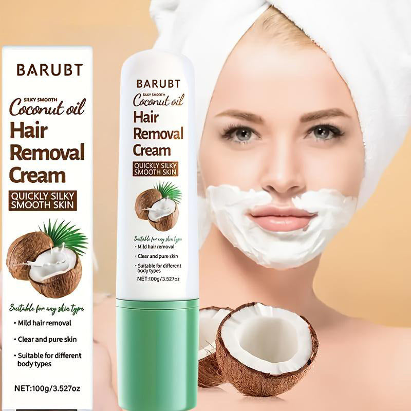 Hair Removal Cream - Gentle, Non-Irritating Formula, 30mL