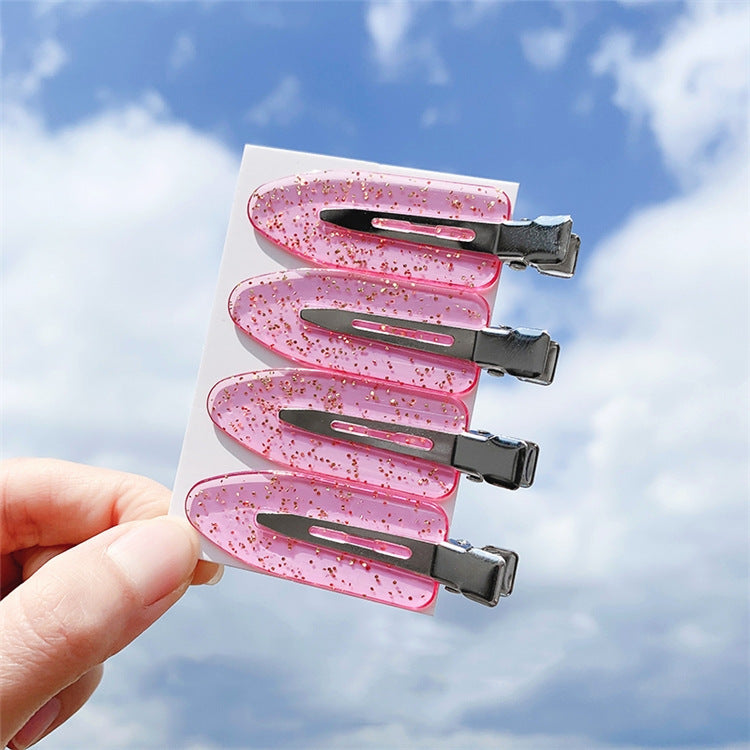 Summer Side Bangs Hairpins - Broken Hair Clips for Women, Multiple Colors & Quantities