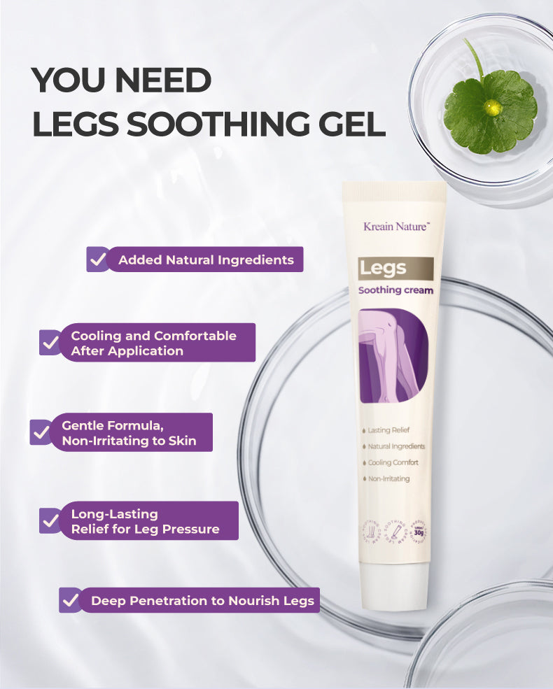 Varicose Vein Relief Cream with Centella Asiatica Root Extract