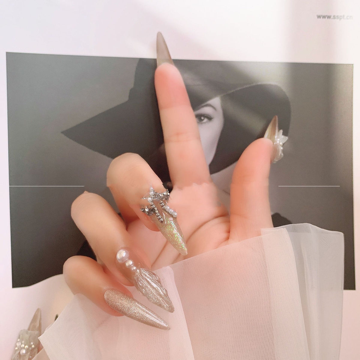 Wearable Fairy Nails Pearl - High-End Nail Art Set