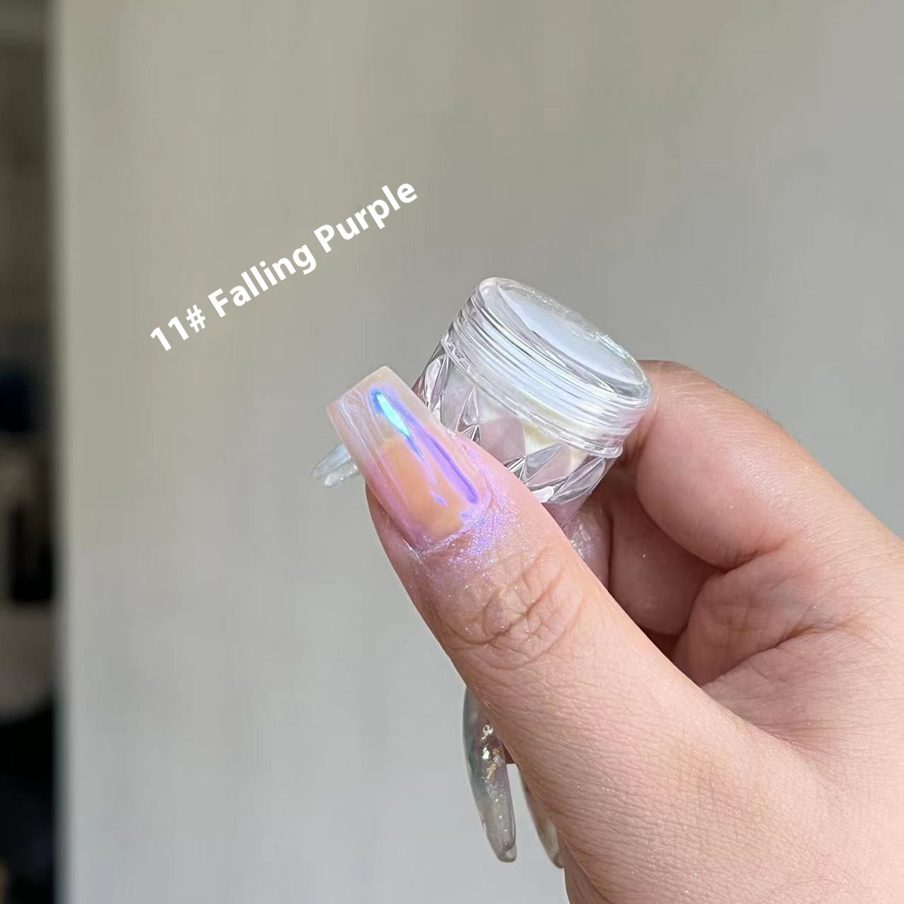 Nail Art Powder Mirror Glitter for Nail Decoration Aurora Effect Beauty Ornament