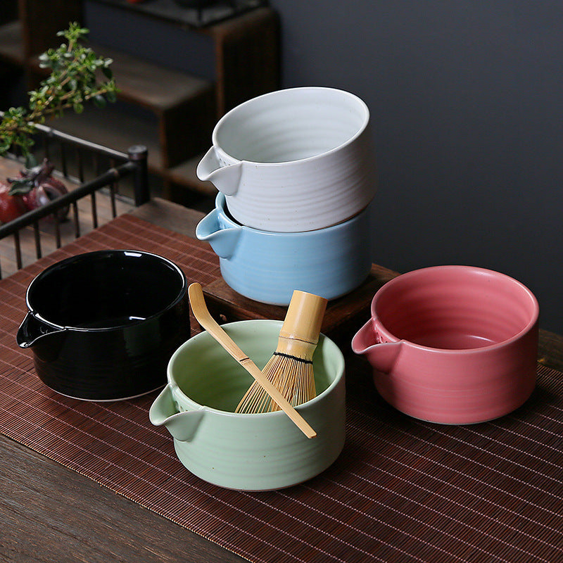 Matcha Tool Set with Gift Box - Japanese Ceramic Matcha Whisk & Bowls