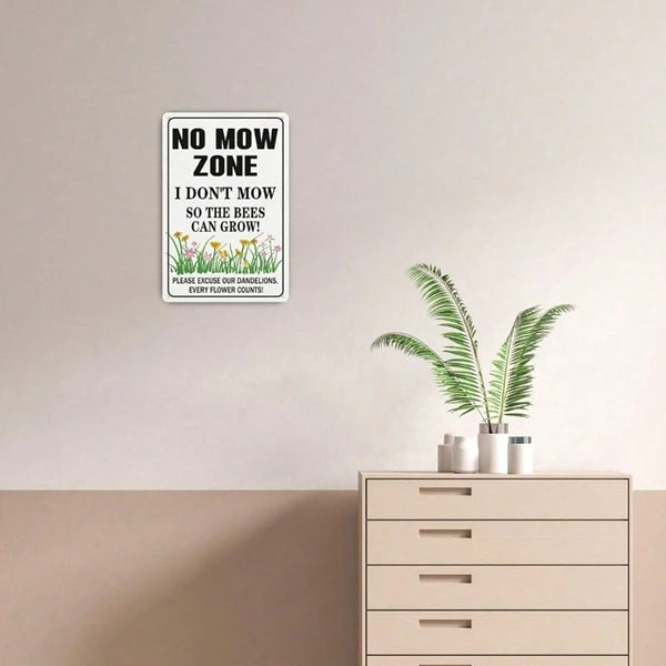 Metal Tin Sign Wall Decoration - 20cm x 20cm