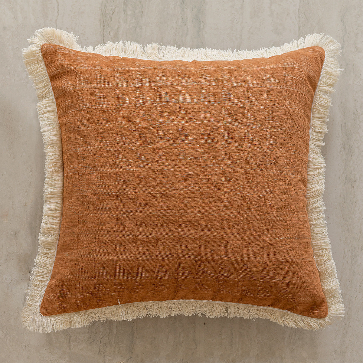 French-Style Sofa Pillowcase Set with Lumbar Support and Plush Backrest