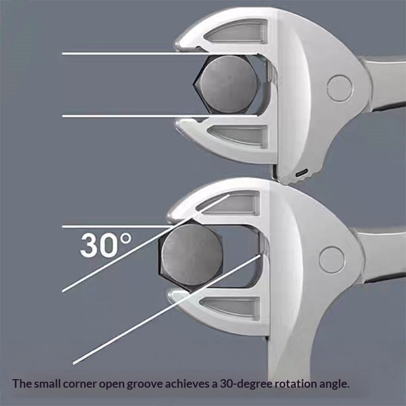 Multi-Functional Self-Adaptive Ratchet Wrench for Home & Garage Use