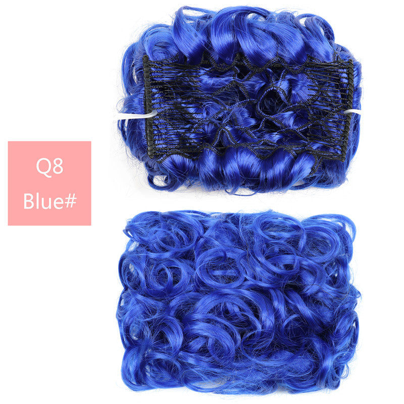 Fluffy Cosplay Wig with Comb Insert - High Temperature Synthetic Hair