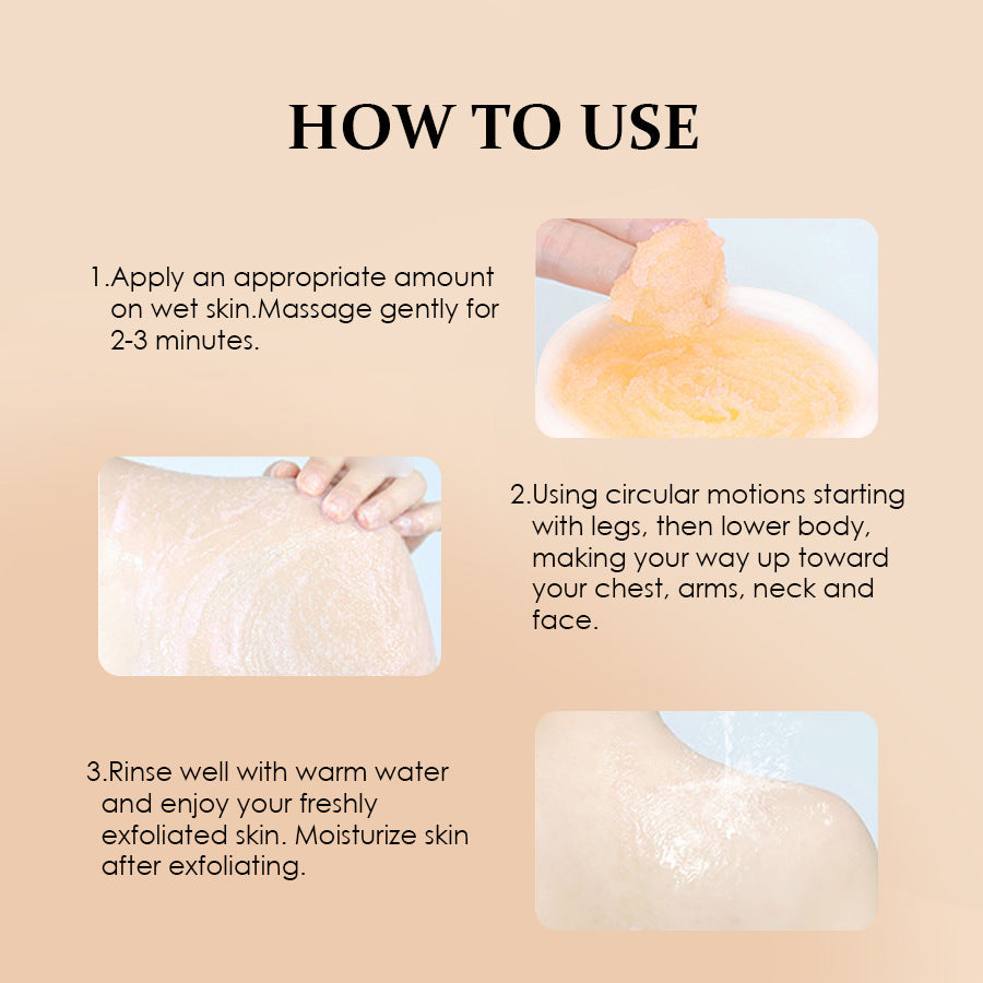 Turmeric Body and Facial Cleanser - Pore Refining Skin Care Scrub