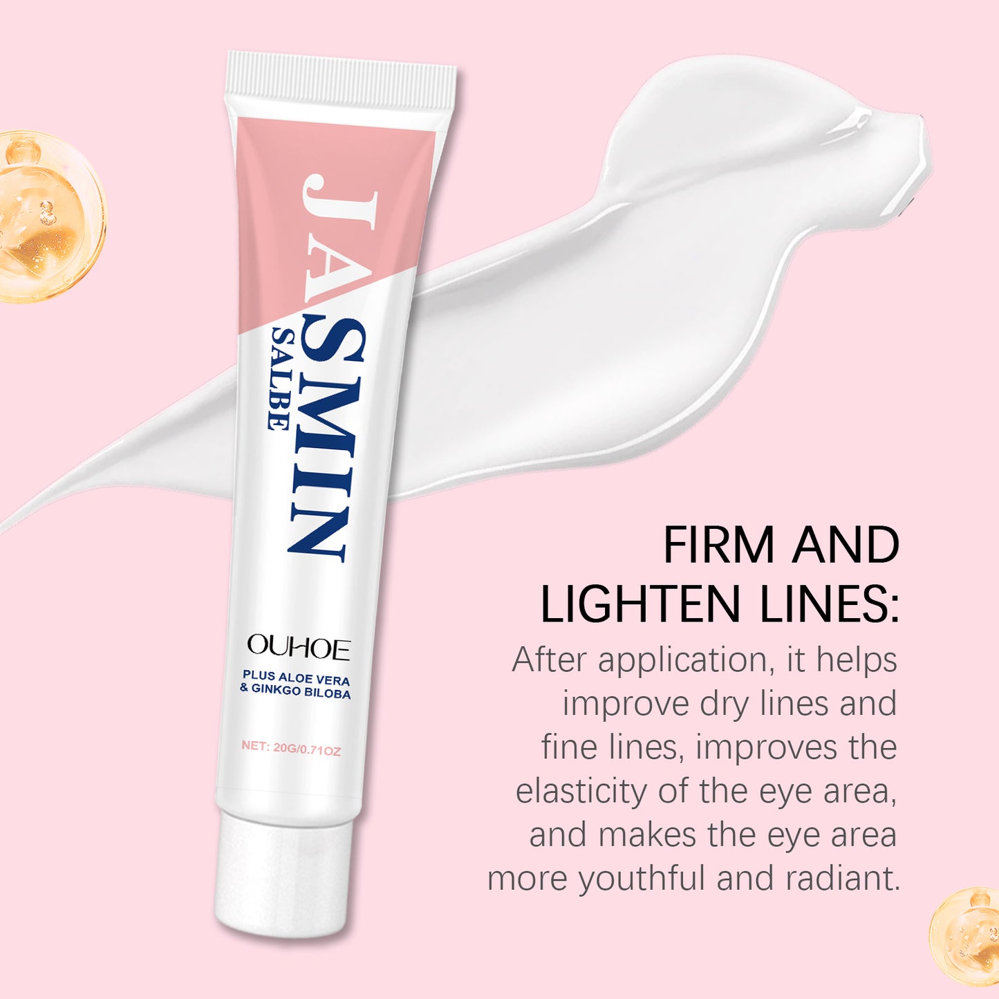 Jasmine Hydrating Eye Cream for Dark Circles and Fine Lines - 20g