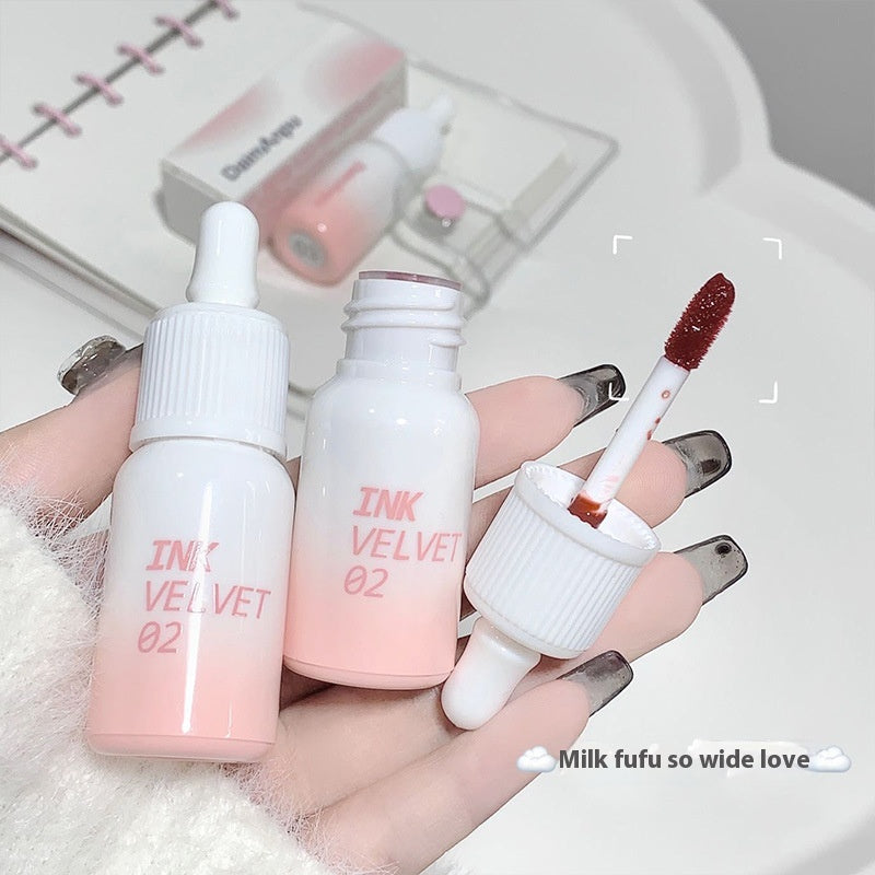 Moisturizing Lip Lacquer Set - Full Lips Non-Fading Color 3.5g